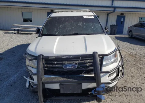 2019 Ford Explorer Police Interceptor из США, поврежденный, VIN 1FM5K8AR6KGB22427